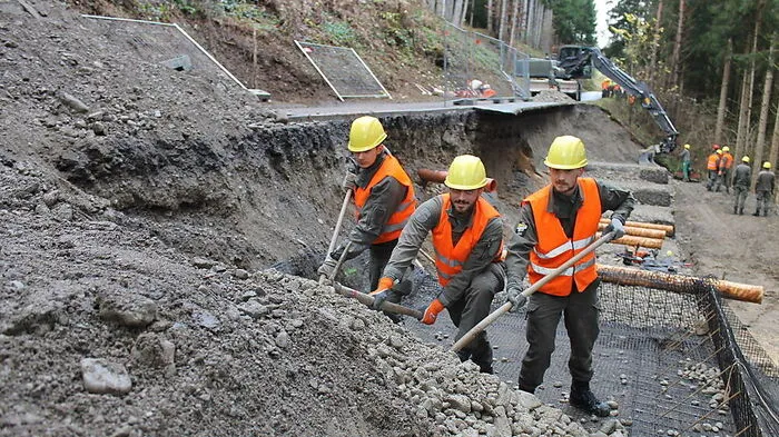 Die Pioniere arbeiten auf Hochtouren