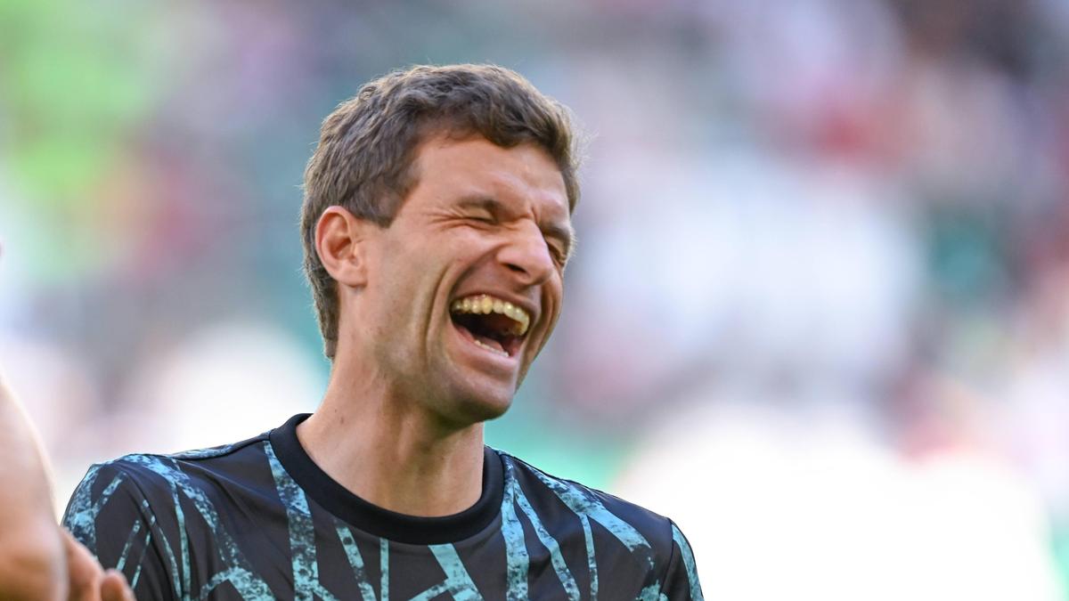 Thomas Müller hat gut lachen