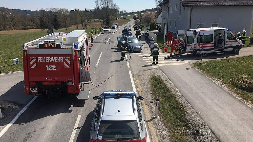 Unfall im Rabnitztal in der Gemeinde Eggersdorf bei Graz