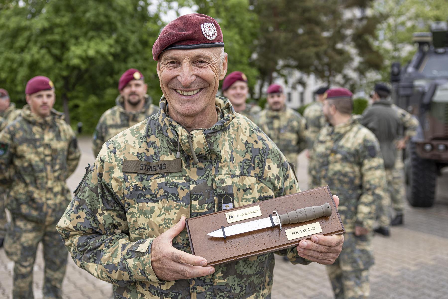 Kärnten: War auch schon in Afghanistan im Einsatz: Vizeleutnant ausgezeichnet