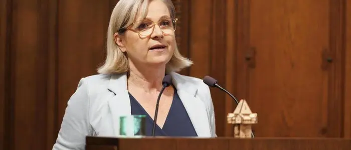 Vizebürgermeisterin Judith Schwentner (Die Grünen)