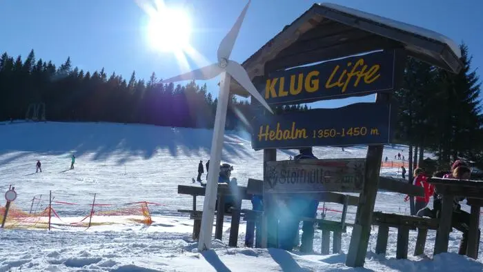 Dank Neuschnee musste weniger beschneit werden 