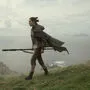 Die britische Darstellerin Daisy Ridley in der Rolle der Rey.