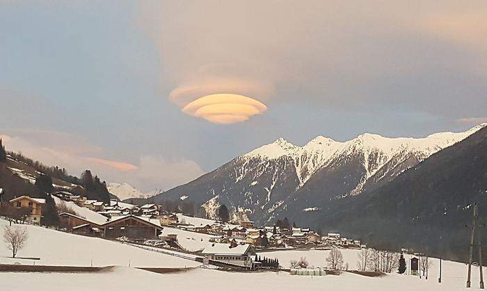 Auch Anna-Lena Kerschbaumer aus Rangersdorf hat das "UFO" gesehen