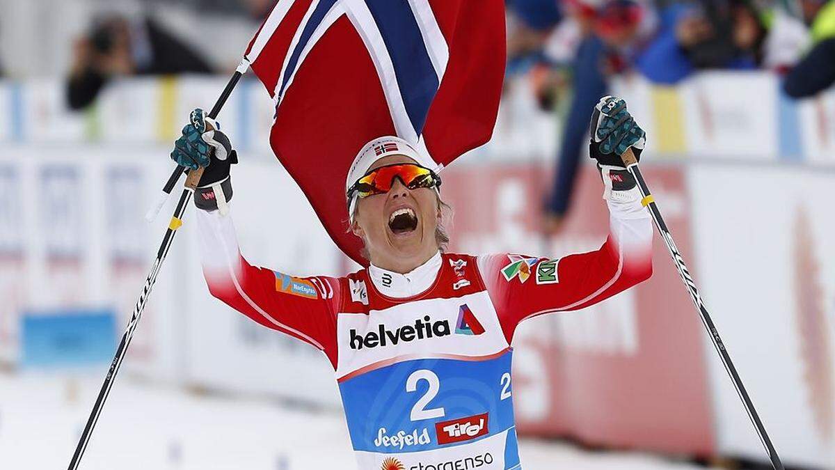 Therese Johaug holte erneut Gold