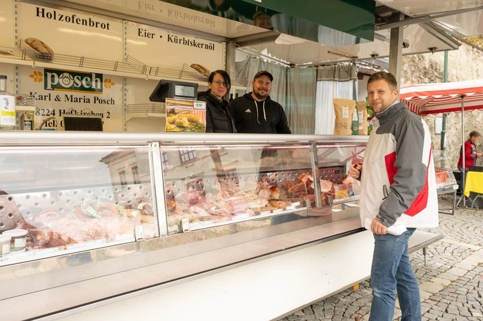 Der Bauernmarkt in Hartberg findet jeden Dienstag und Freitag von 12 bis 17 Uhr statt.