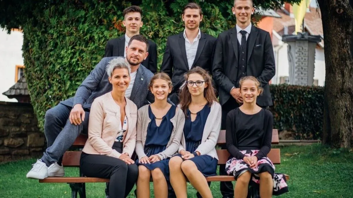Ein Familienfoto aus vergangenen Tagen (2017). Mittlerweile haben sich die "Kinder" doch etwas verändert