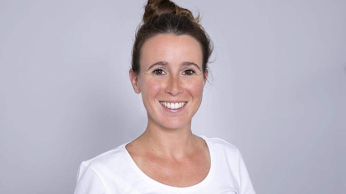 Physiotherapeutin Lisa Sinn (32) 