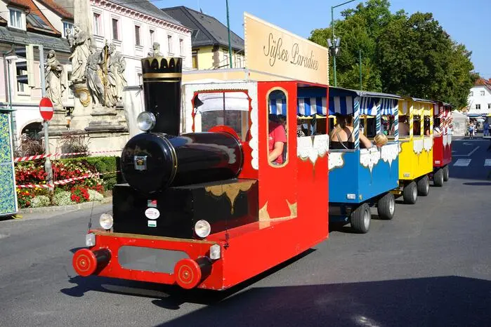 Am Parkplatz des ehemaligen Billa wurde ein Vergnügungspark aufgebaut, rund um den Hauptplatz wartete ein Kinderprogramm mit Hüpfburg, Bastelstationen und einem Mitmachzirkus auf die jüngsten Besucher.