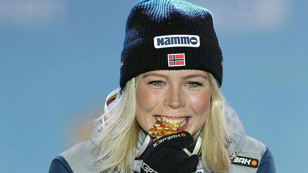 Gold in Seefeld: Maren Lundby