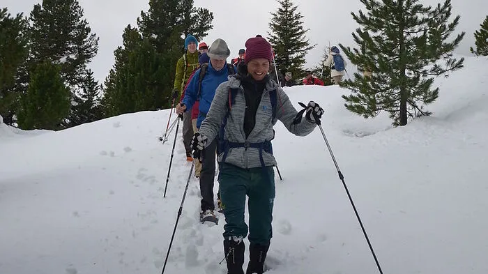 Impressionen von der ersten Schneeschuhwanderung auf der Turrach