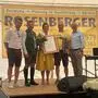 Beim großen Jubiläumsfest: Bürgermeister Emanuel Pfeifer, Landes- und Bundesinnungsmeister Anton Berger, Carina und Hermann Rosenberger sowie Andreas Schlemmer von der WKO Weiz