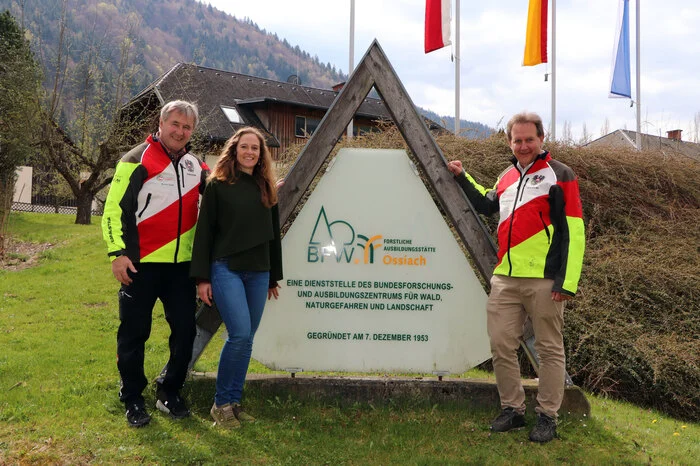 Am Foto von Links: Armin Graf, Anna-Sophie Pirtscher und Johannes Kröpfl.
