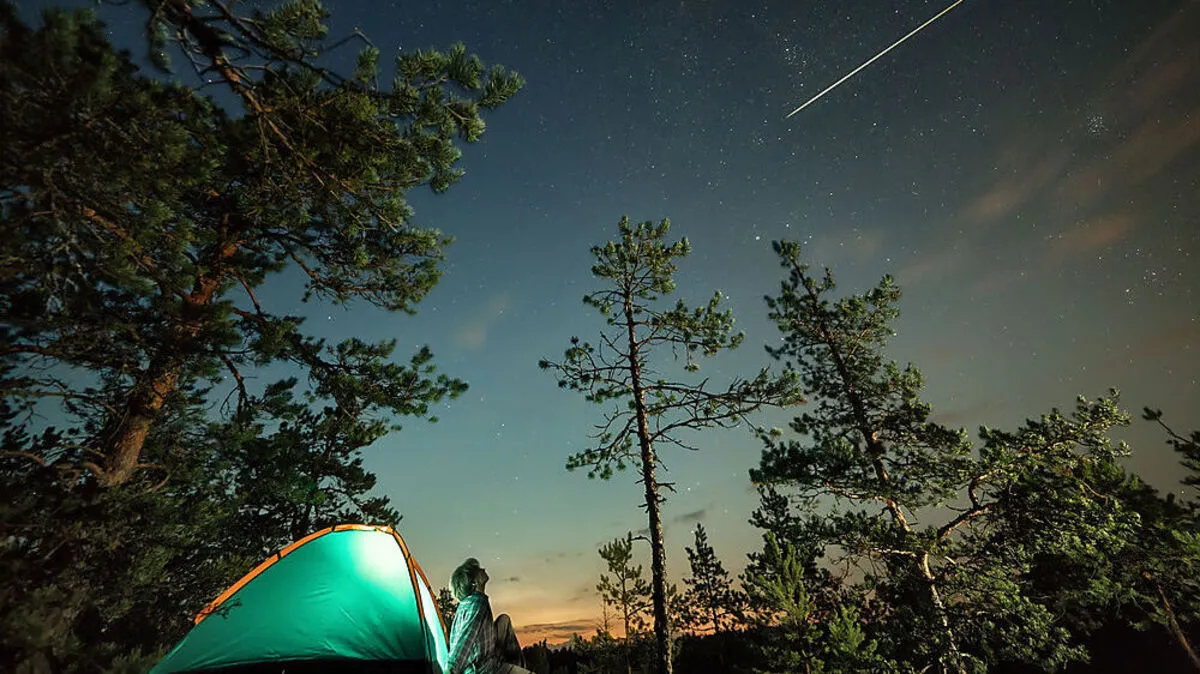Je dunkler die Umgebung, desto besser wird man die Perseiden sehen
