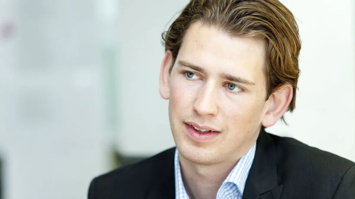 Sebastian Kurz vor zehn Jahren