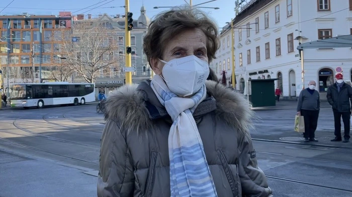 Elfride Arnus: "Ich finde es richtig, dass es die Maskenpflicht gibt!"