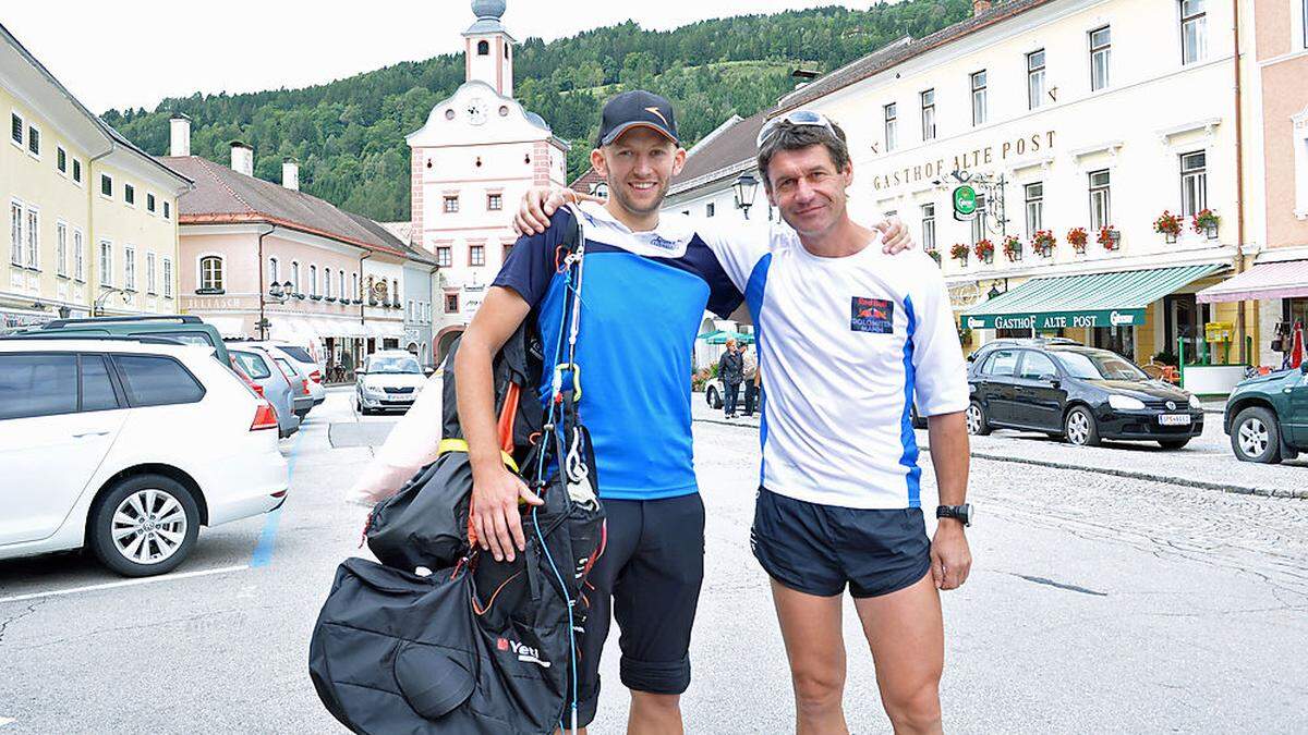 Marco Rieder und Andi Wilscher sind zwei von 13 Oberkärntnern, die am Samstag beim härtesten Team-Rennen unter der Sonne starten: dem Dolomitenmann 