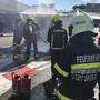 Ein E-Motorrad ging während des Rennwochenendes am Red-Bull-Ring in Flammen auf. Auch Feuerwehrmänner aus der Region waren gefordert