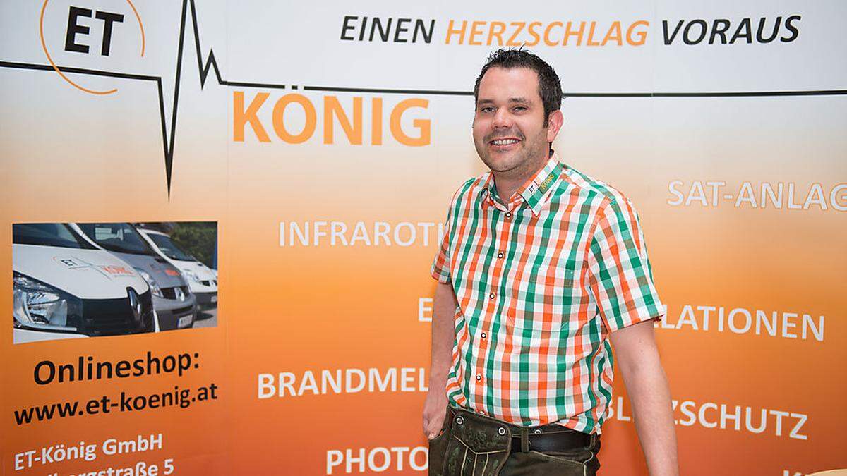 „Einen Herzschlag voraus“ lautet der Firmenslogan von ET König. Firmengründer und Geschäftsführer Harald König ist der größte Photovoltaik-Anlagen-Bauer in Österreich. 
