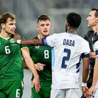 Die Stimmung im Spiel Irland gegen Israel war erneut aufgeheizt