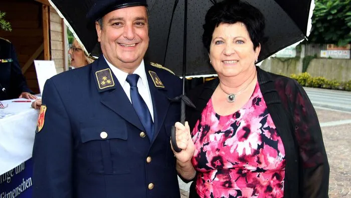 Der Kommandant des Ferdinandusordens im Lavanttal, Franz Hassler, hier am Foto mit Stadträtin und Kulturreferentin Reinelde Kobold-Inthal hat die Fäden für das heurigen Ordenshochfest mustergültig gezogen.