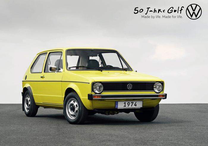 Ein Jubiläum, das der Marke Volkswagen am Herzen liegt: 50 Jahre Golf