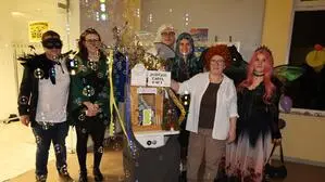 Beim Maskenball des TUS St. Peter wurden fantasievolle Kostüme präsentiert