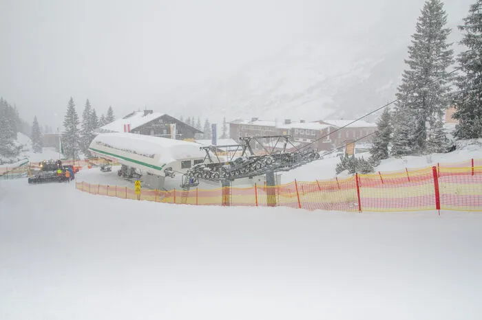 Auch auf der Planneralm tobte sich Frau Holle aus.