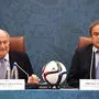 Blatter und Platini sorgten oft für negative Schlagzeilen