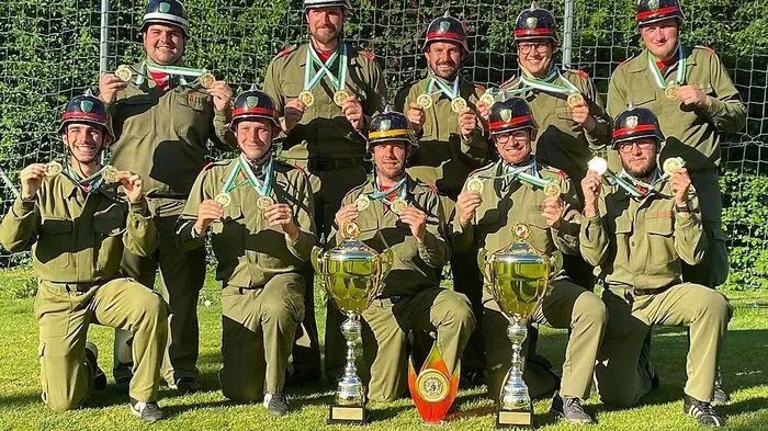 Das Wettkampfteam von Hirzenriegl 