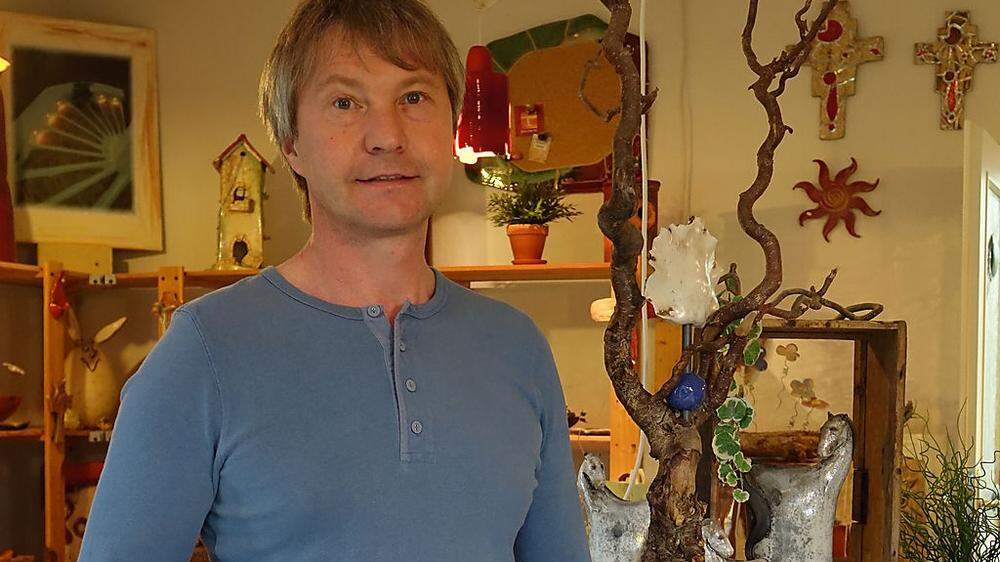 Werner Singer aus Liezen öffnet seit Jahren seine Ateliertüren