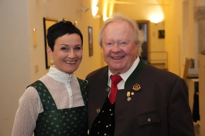 Greifenburg trifft Spittal: Die Chorleiterin Ingrid Nussbaumer von New Voices und Walter Steiner vom Singkreis Porcia