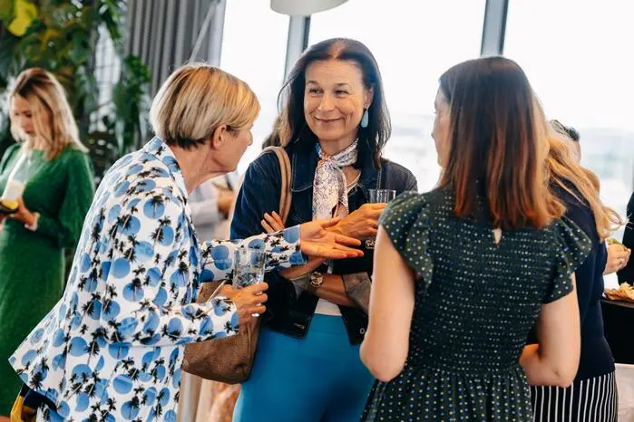 Viele interessierte Business-Frauen beim Talk der Kleinen Zeitung