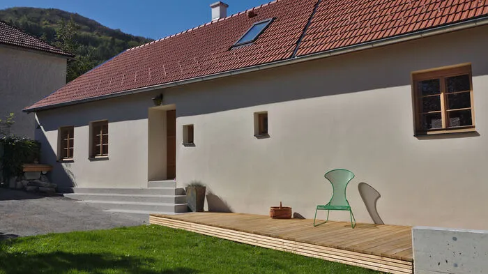 Frisch renoviert: Gesucht wurde ein Haus zum Umbauen in einer Weingegend - nahe Spitz an der Donau wurde man fündig.