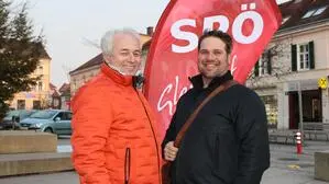 Erwin Kohl und Manfred Prosser kandidieren auf dem ersten und zweiten Listenplatz für die SPÖ Gleisdorf