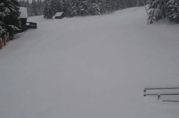 Mehr als ein Meter Schnee liegt auf den Pisten - Bedingungen, die schon lange nicht mehr so perfekt waren.