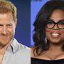 Sind ab sofort ein Team: Prinz Harry und Oprah Winfreý 