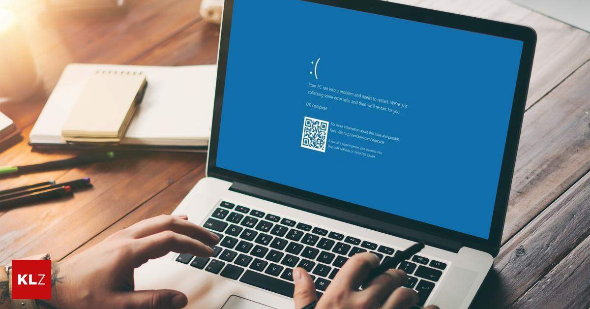 Blauer Bildschirm : Weltweite Probleme bei Windows legen Computer lahm