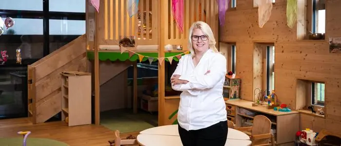 Katrin Hajek ist kein Fan des „Pogger’s Park“ und möchte lieber die Volksschule saniert sehen