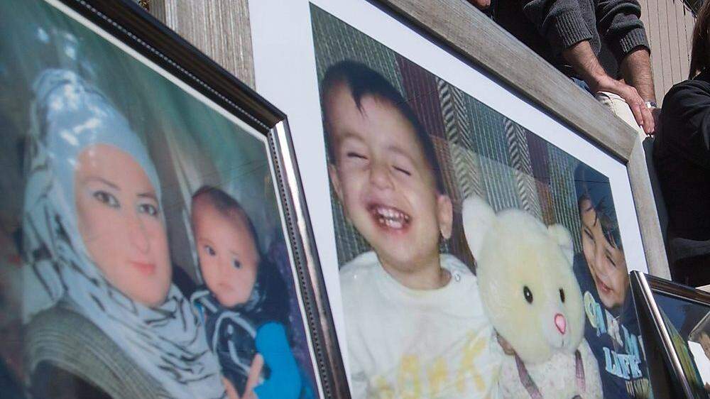 Der kleine Aylan Kurdi auf einem Familienfoto