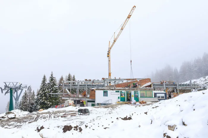 Der Arbeitsfortschritt ist beachtlich: Dieses Bild entstand am 15. April 2019, ...