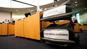 Aktenwagen im Pilnacek-U-Ausschuss