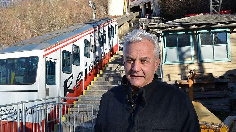Bürgermeister Kurt Felicetti kämpft um die Reißeckbahn 