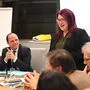 Cornelia Krautstingl bedankte sich beim Gleisdorfer Gemeidnerat für die Wahl zur neuen zweiten Vizebürgermeisterin