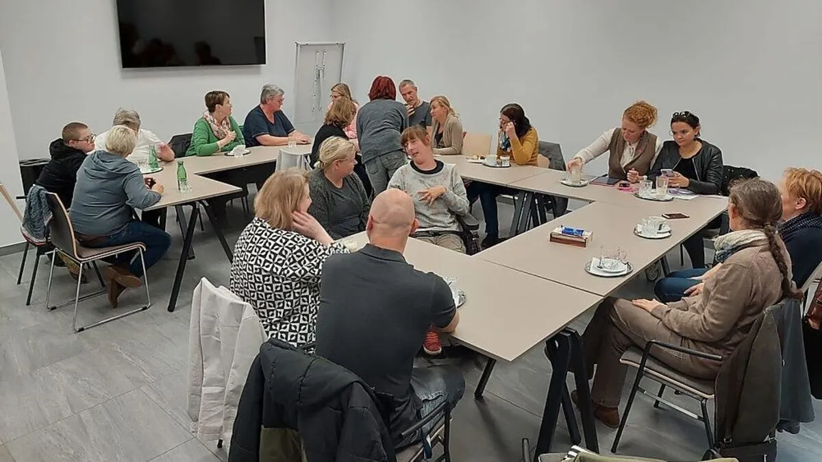 Beim ersten Inklusionsstammtisch in Leibnitz