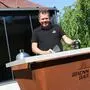 Martin Feichtgraber entwickelte die „Brenn Bar“