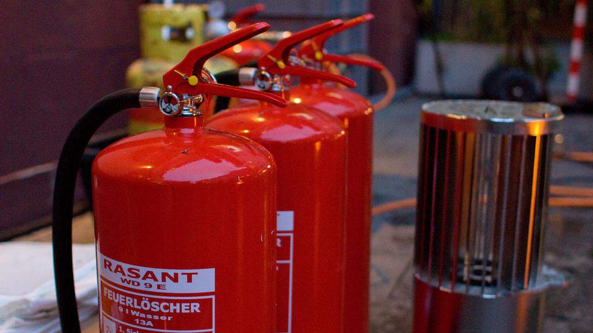 Der Landwirt löschte den Brand selbst