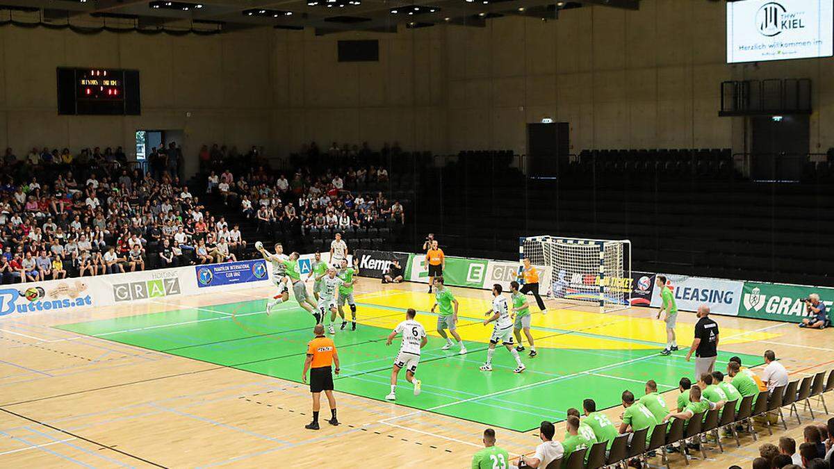 Schon im Vorjahr spielte Kiel in Graz