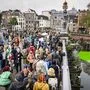 Klima-Aktivisten in Amsterdam