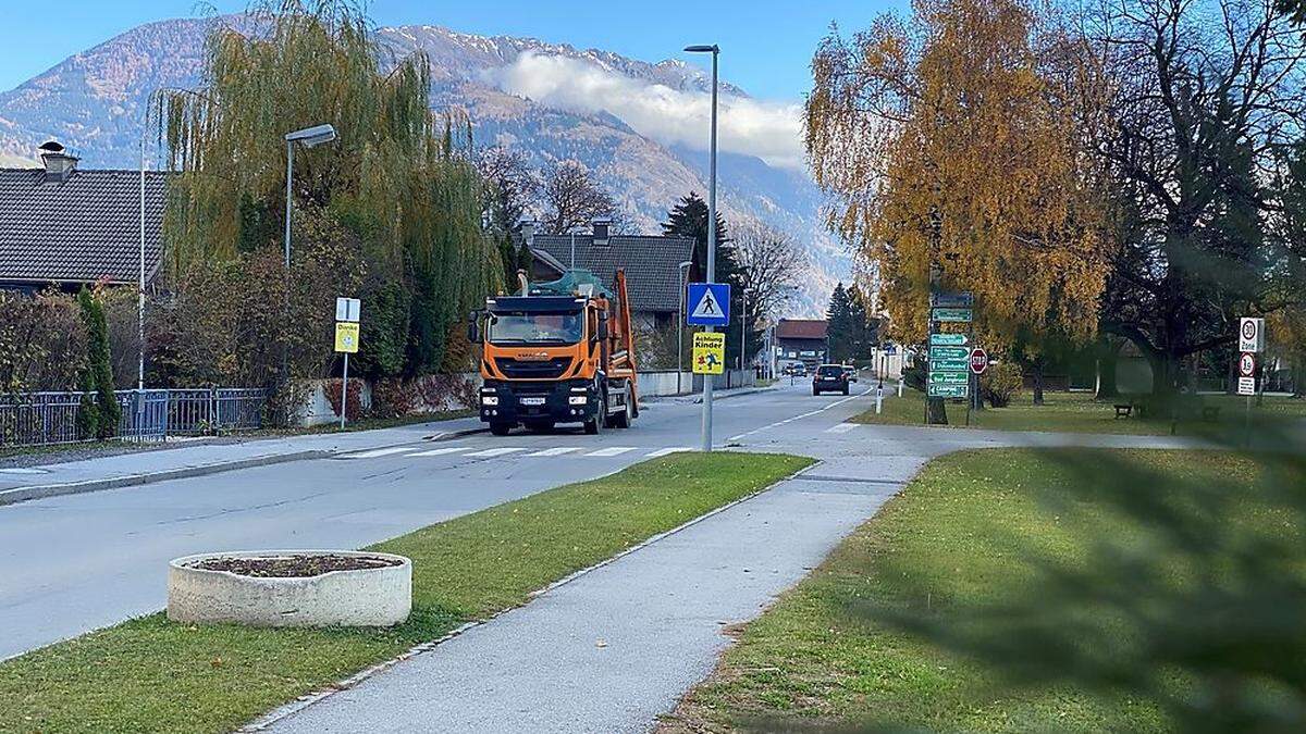 Das Verkehrsaufkommen in der Gemeinde Tristach hat stark zugelegt